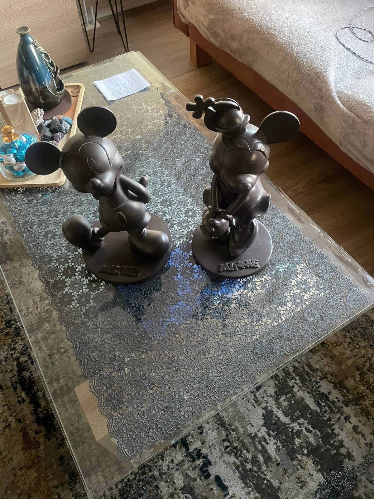 Mickey mouse ser, Verzamelen, Disney, Ophalen, Mickey Mouse, Zo goed als nieuw, Beeldje of Figuurtje