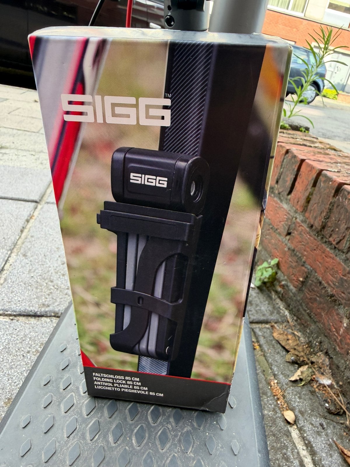 SIGG Vouwslot / Fietsslot (85 cm), Enlèvement ou Envoi, Neuf, Antivol pliant
