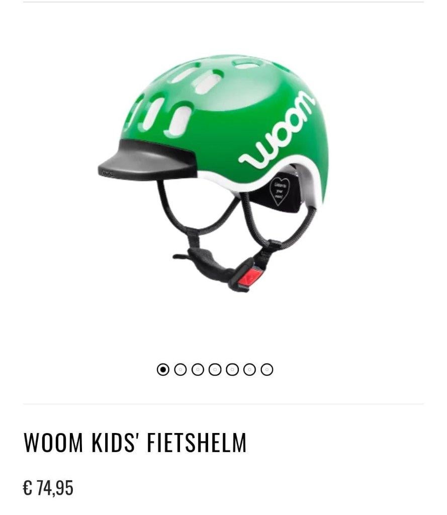 Fietshelm kind S - Woom, Vélos & Vélomoteurs, Enlèvement, Utilisé, Woom