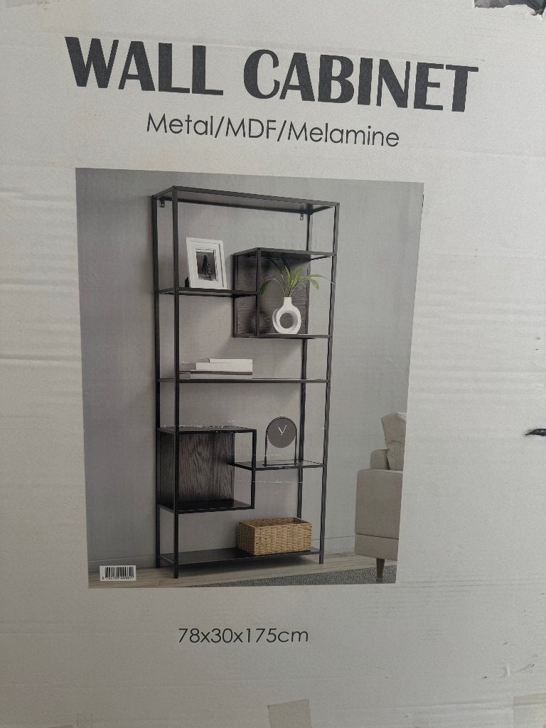 Metalen wandkast met MDF planken, Maison & Meubles, Enlèvement ou Envoi, Neuf
