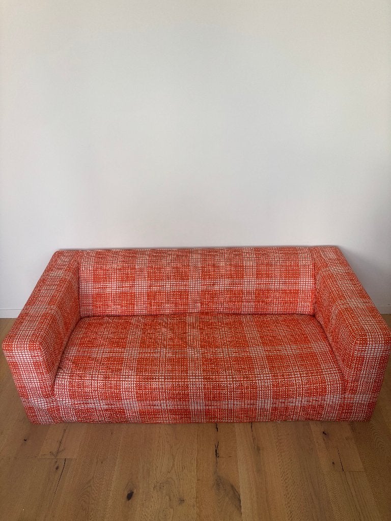 IKEA karlstad 2-zits laag, Huis en Inrichting, Ophalen, 100 tot 125 cm, 150 tot 200 cm, Tweepersoons