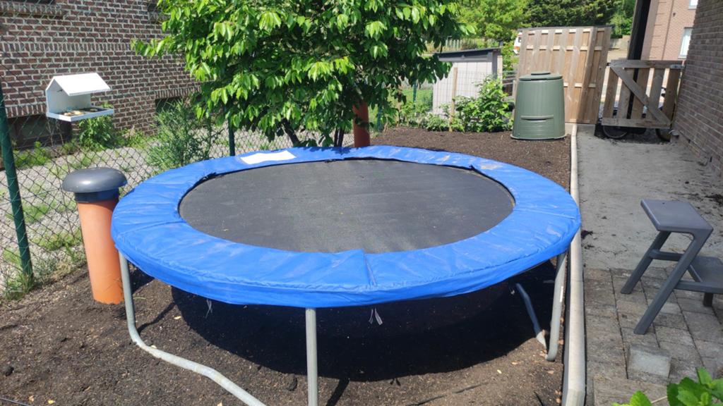 Trampoline, Kinderen en Baby's, Speelgoed | Buiten | Trampolines, Ophalen