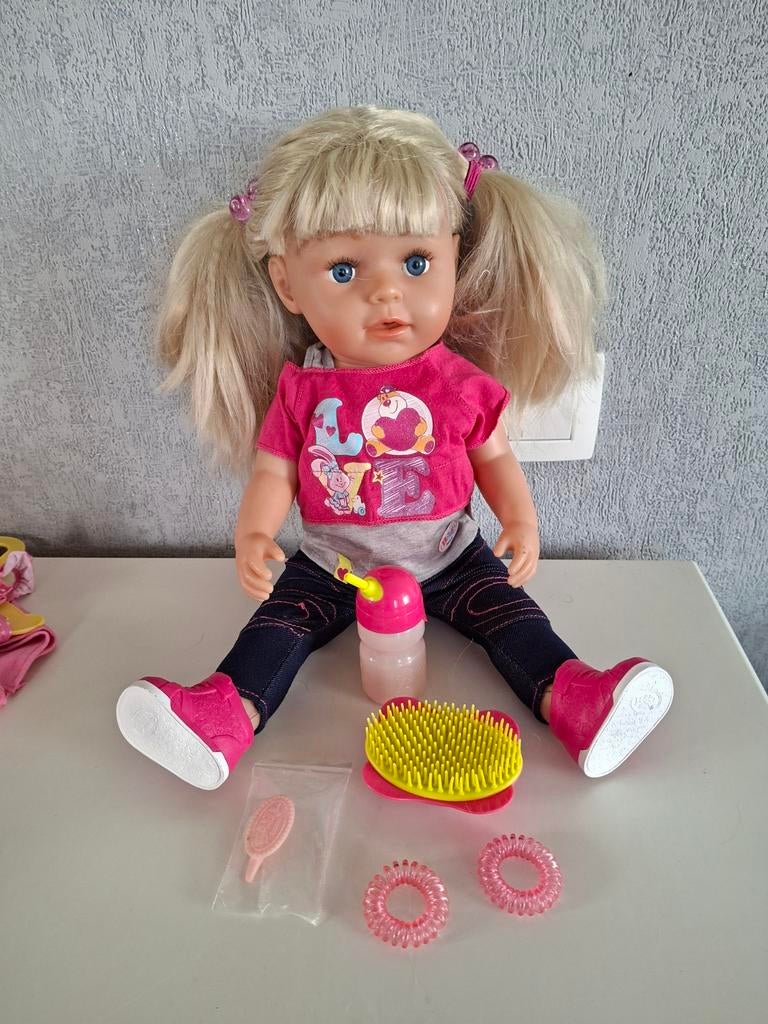 Baby born sister / zapf creation, Kinderen en Baby's, Speelgoed | Poppen, Ophalen of Verzenden