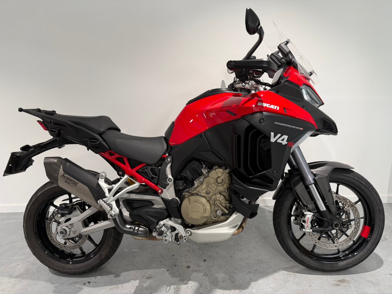 Ducati Multistrada V4 S 2021, 6750 km, Entreprise, Échappement sport