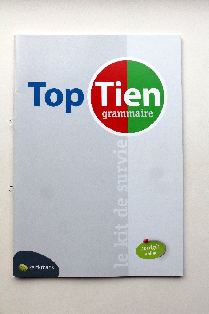 Top Tien grammaire (Pelckmans), Livres, Enlèvement, Comme neuf, Secondaire, Néerlandais