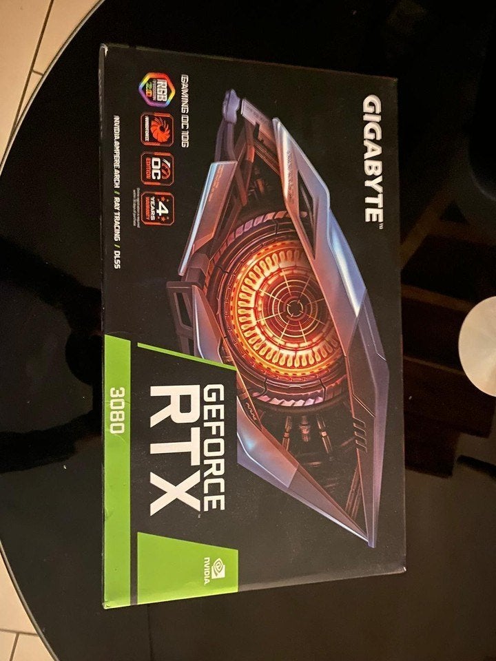 GIGABYTE GeForce RTX 3080 GAMING OC 10G – 10 Go GDDR6X, Computers en Software, Gebruikt, HDMI, Ophalen of Verzenden, PCI