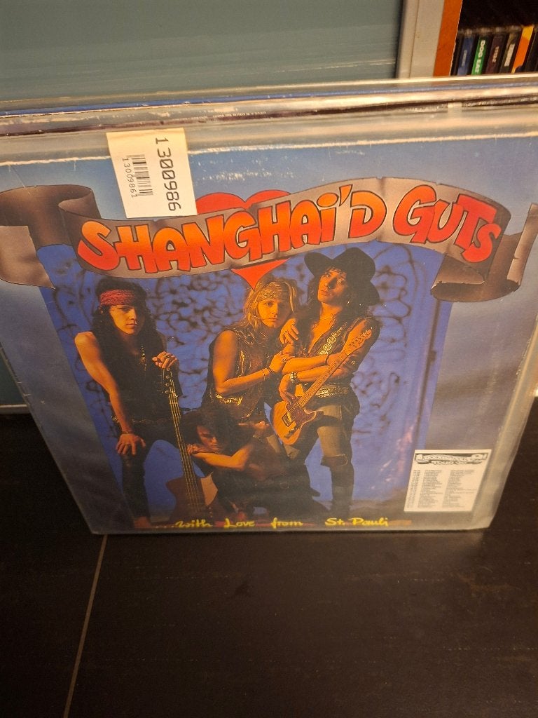 lp - shanghai'd guts - with love from st.pauli - vak 6, LP, Gebruikt, Hardrock, 12 inch