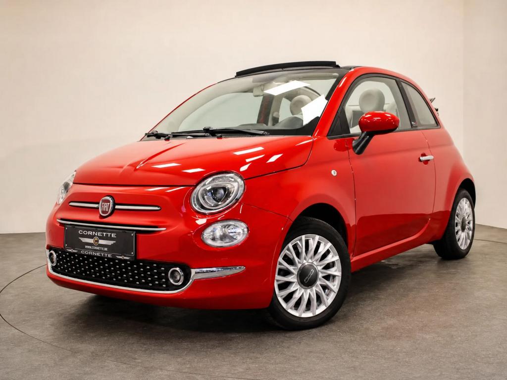 Fiat 500 C 1.0i MHEV Lounge - Cabriolet CARPLAY & MEER, 88 g/km, Cabriolet, Bedrijf, Handgeschakeld