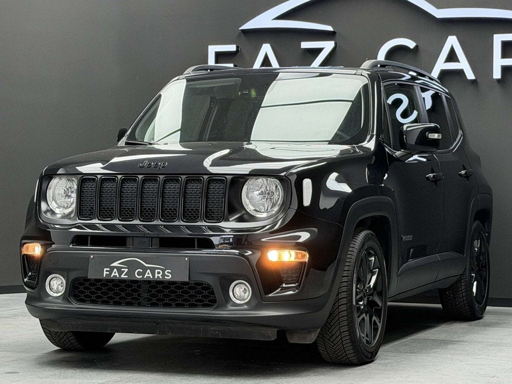 Jeep Renegade 1.0 T3 Black Star *1ER PROP + JANTES + GPS + C, Auto's, Jeep, Voorwielaandrijving, Stof, Gebruikt, Navigatiesysteem