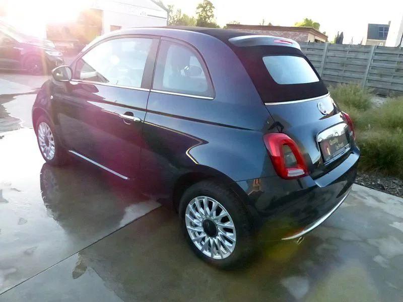 Fiat 500C Cabrio Cruise Control Apple Carplay Android Auto P, Auto's, Fiat, 4 zetels, Stof, Cabriolet, Blauw
