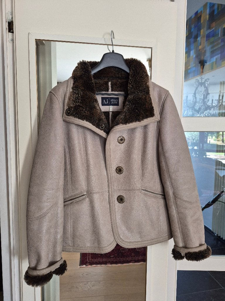 Veste Armani Jeans, Vêtements | Femmes, Armani Jeans, Beige, Comme neuf, Enlèvement
