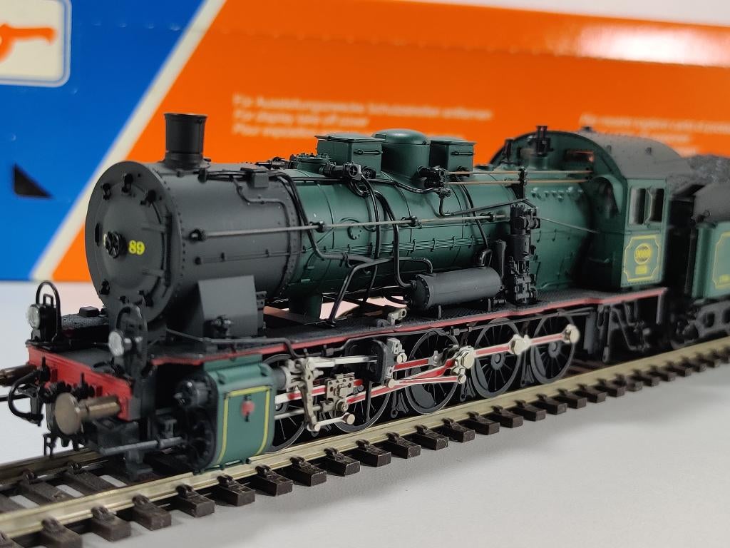 Locomotive à vapeur ROCO 43228 NMBS SNCB, Hobby & Loisirs créatifs, Trains miniatures | HO, Comme neuf, Locomotive, Roco, Analogique