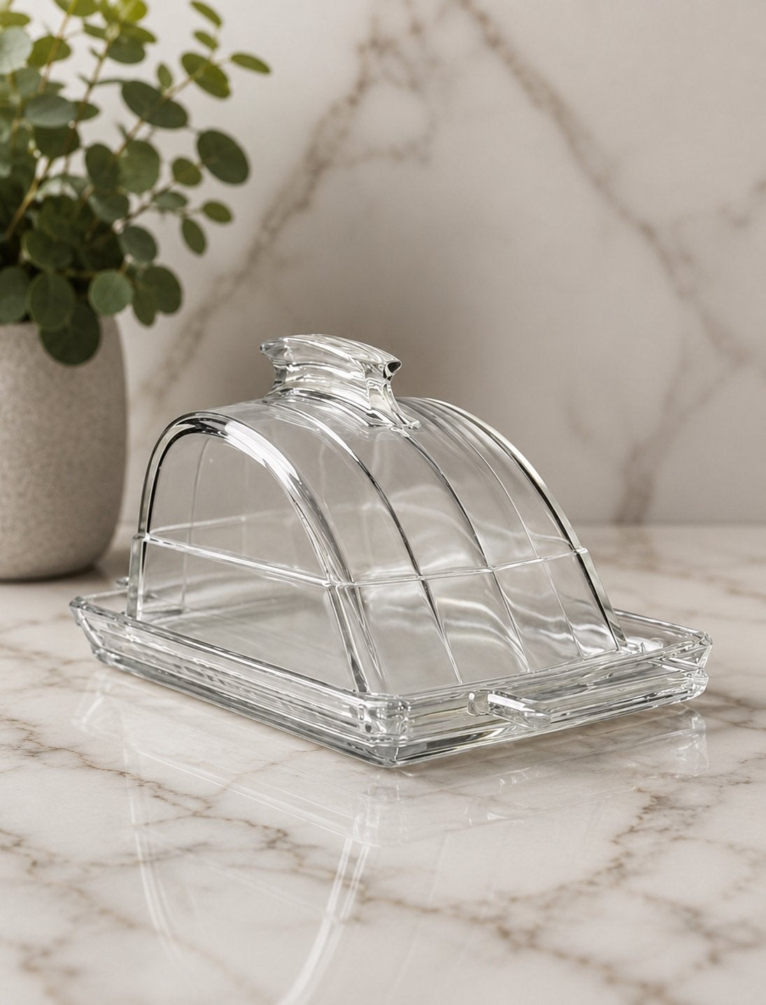 Coupole à fromage « Eclat » de Saint Lambert, Maison & Meubles, Accessoires pour la Maison | Cloches, Comme neuf, Verre, Enlèvement ou Envoi