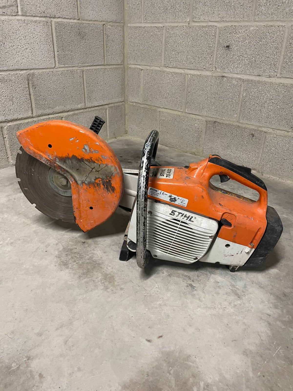 STIHL TS400 Doorslijpmachine – Krachtpatser in Topconditie!, Enlèvement, Utilisé