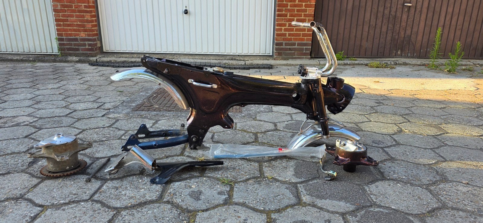 Honda Dax ST50 project, Enlèvement