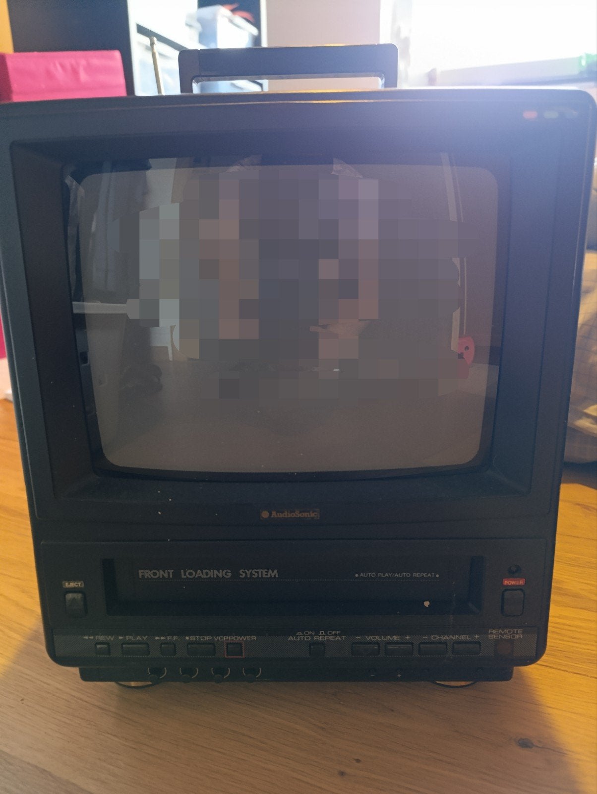 Audiosonic Crt TV combi VCR, TV, Hi-fi & Vidéo, Télévisions vintages, Enlèvement ou Envoi, Utilisé, Moins de 40 cm