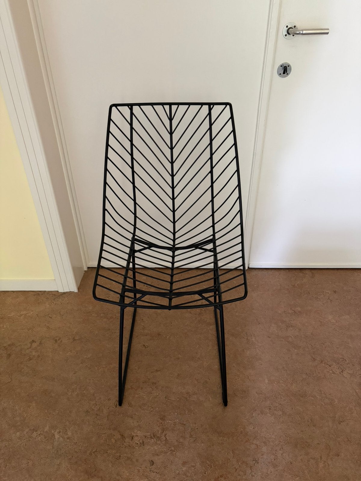 4 stoelen, Huis en Inrichting, Stoelen, Ophalen, Zwart, Zo goed als nieuw, Vier