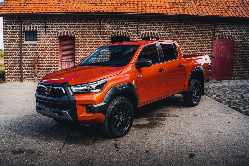 Toyota Hilux Invincible +- Nieuw / Demo, Cuir, Achat, Entreprise, Noir