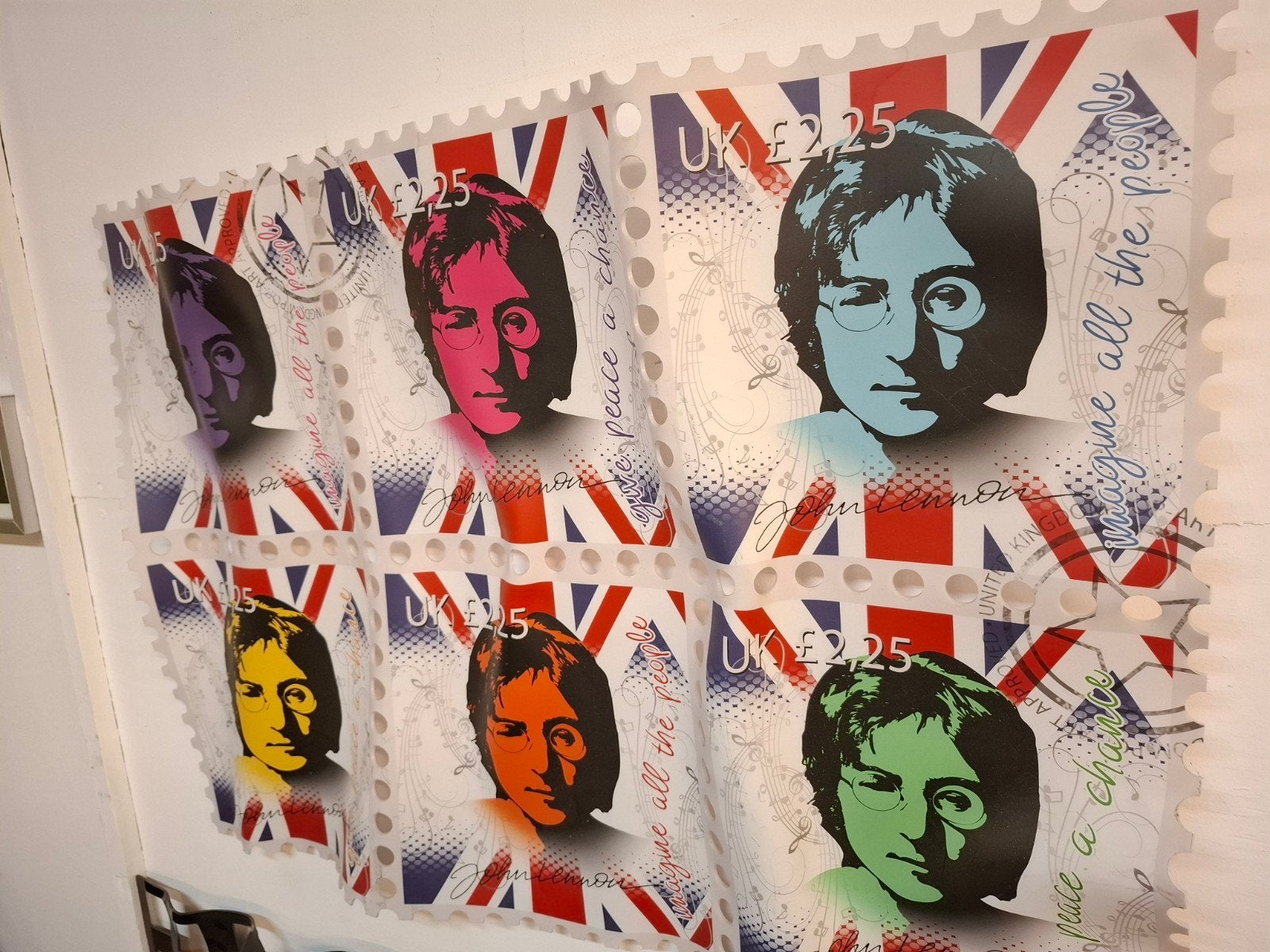 pop art John Lennon, Enlèvement