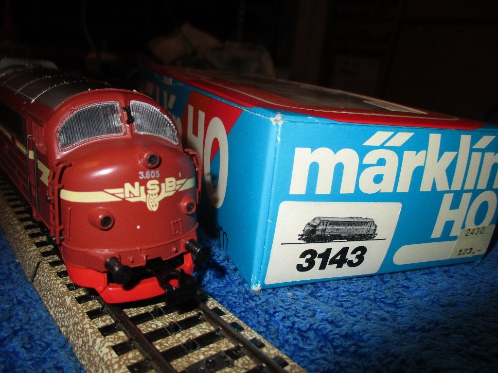 Marklin 3143 NSB, Hobby & Loisirs créatifs, Enlèvement ou Envoi, Neuf, Locomotive, Märklin