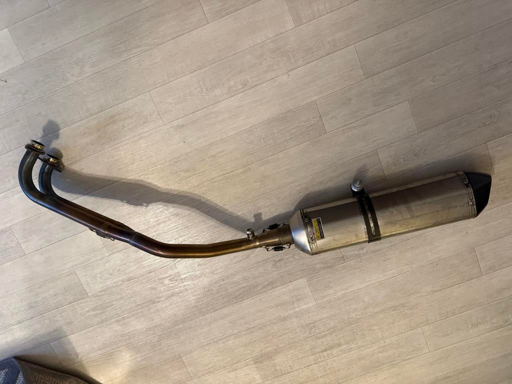 Ligne akrapovic complète d’origine pour tmax 500 2011, Enlèvement, Utilisé