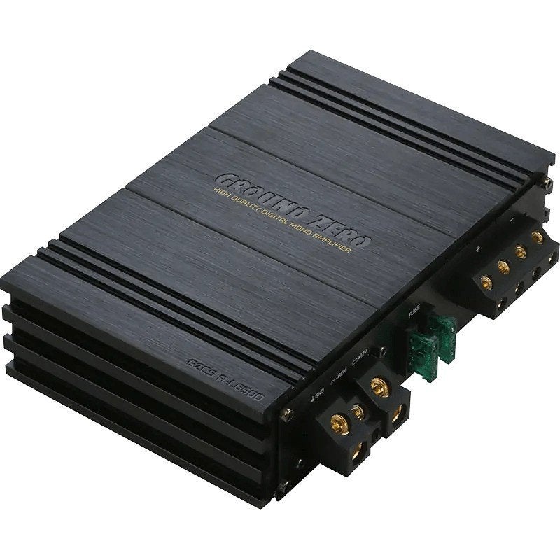 Ground Zero GZCS A-1.650D Subwoofer versterker, Auto diversen, Autospeakers, Nieuw, Ophalen of Verzenden