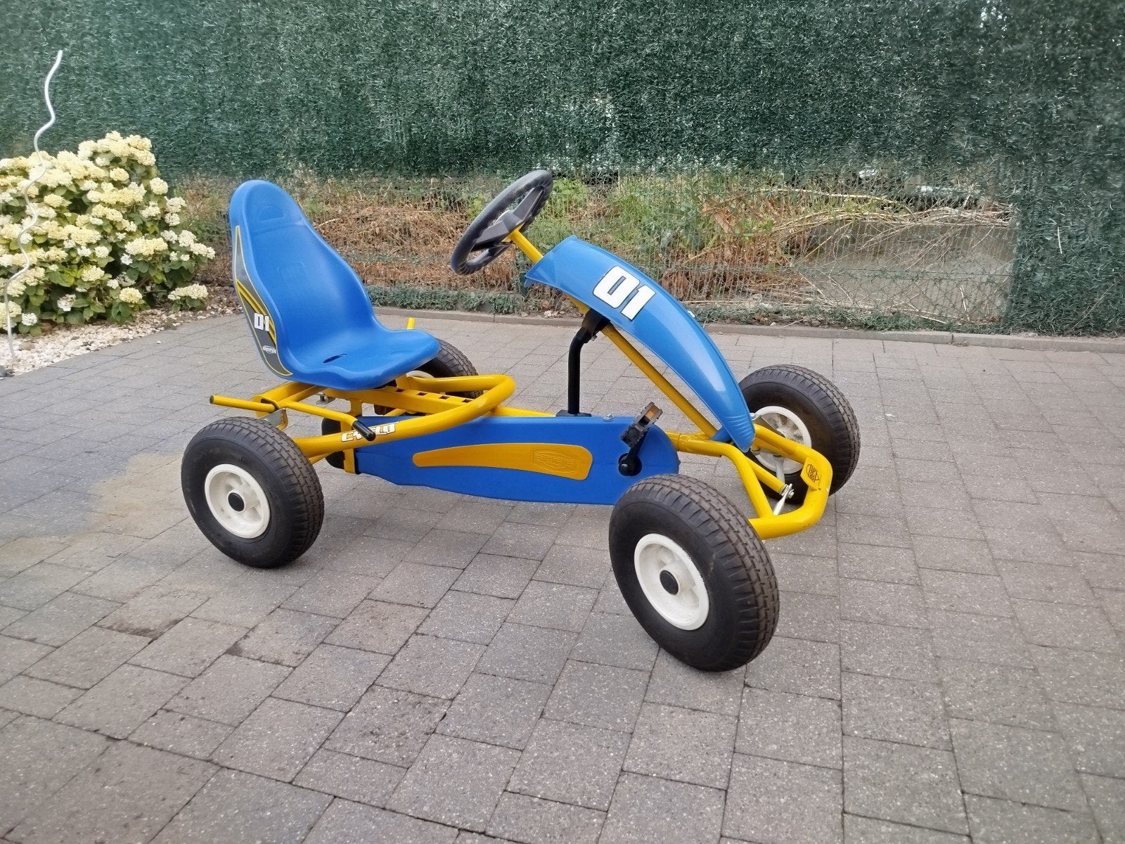 Berg gocart met kar, Ophalen, Gebruikt, Berg, Vrijloopautomaat
