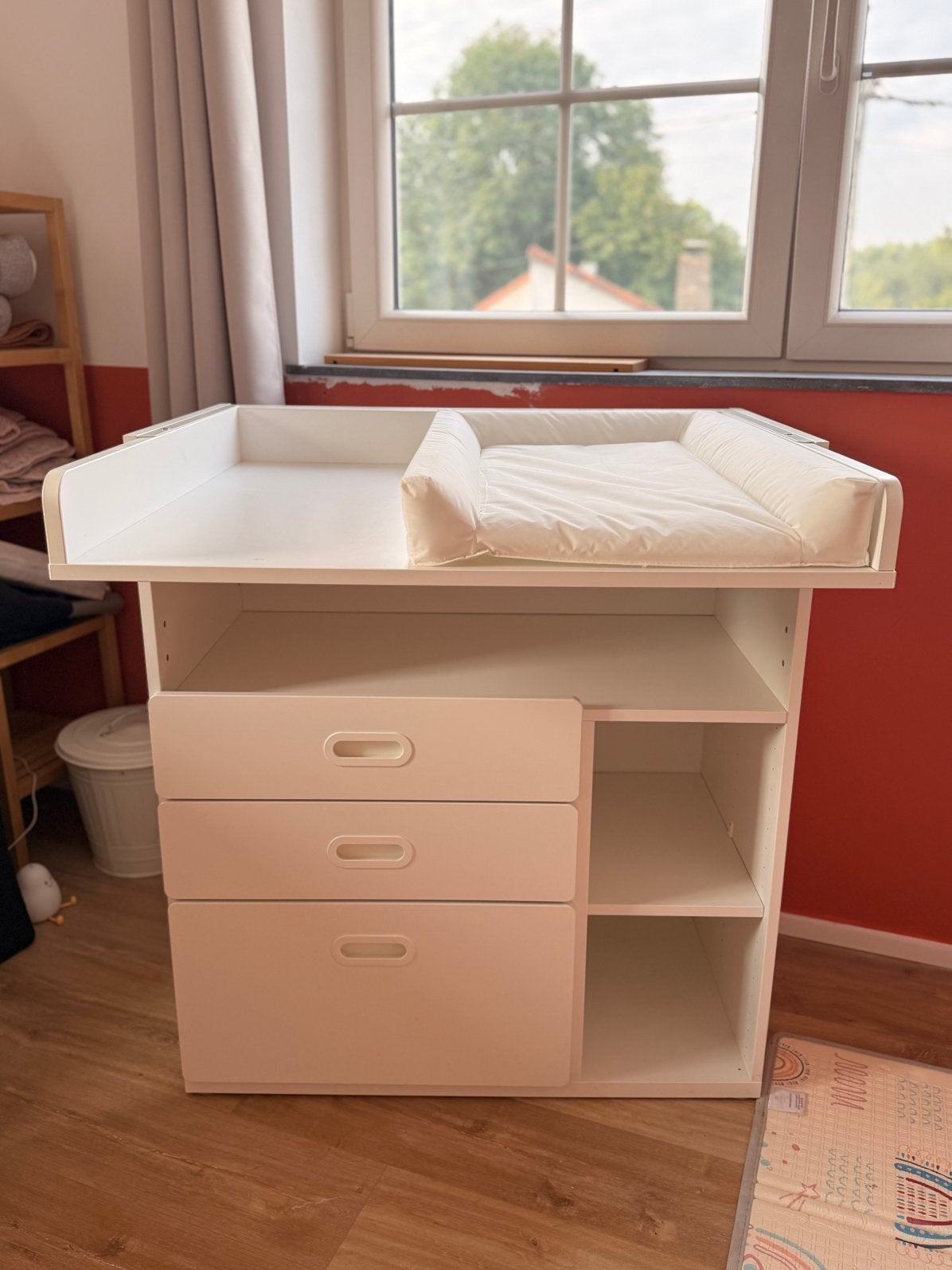 Commode table à langer évolutive IKEA SMÅSTAD, 90 à 105 cm, Enlèvement, Utilisé, 75 à 100 cm