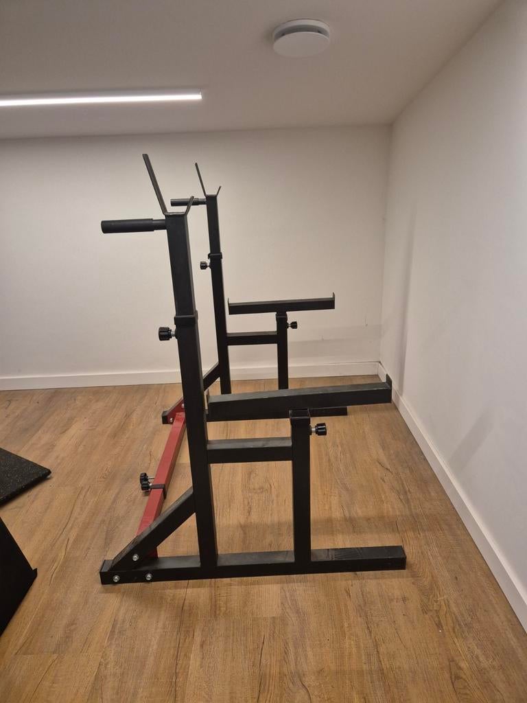 Bench/squat rek, Sport en Fitness, Ophalen