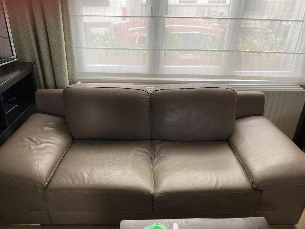 Leren fauteuils Chateau d'Ax, Maison & Meubles, Canapés | Coins salons complets, Enlèvement, Comme neuf