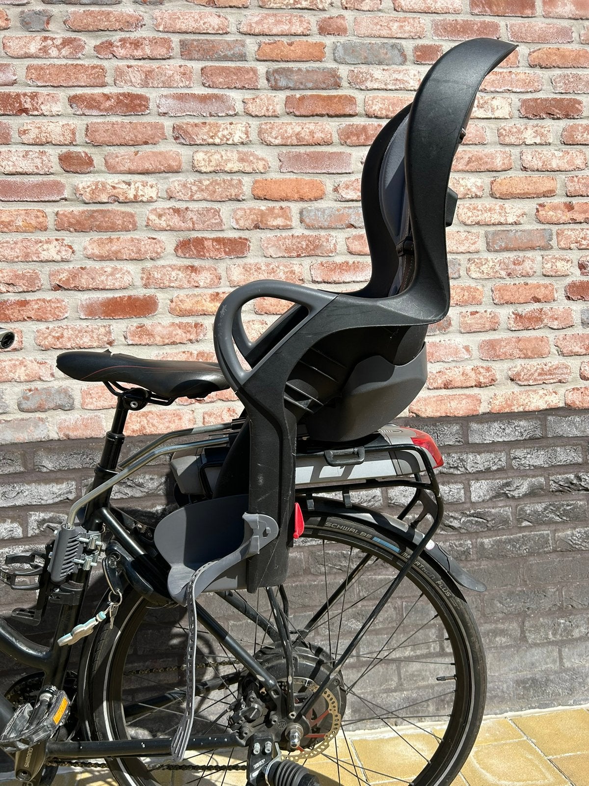 Siège de vélo réglable, Vélos & Vélomoteurs, Enlèvement, Comme neuf