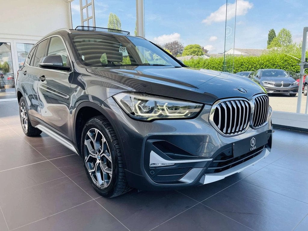 BMW X1 1.5 d * GARANTIE + X-LINE + TOIT PANO + LED *, Autos, Argent ou Gris, Achat, Euro 6, Entreprise