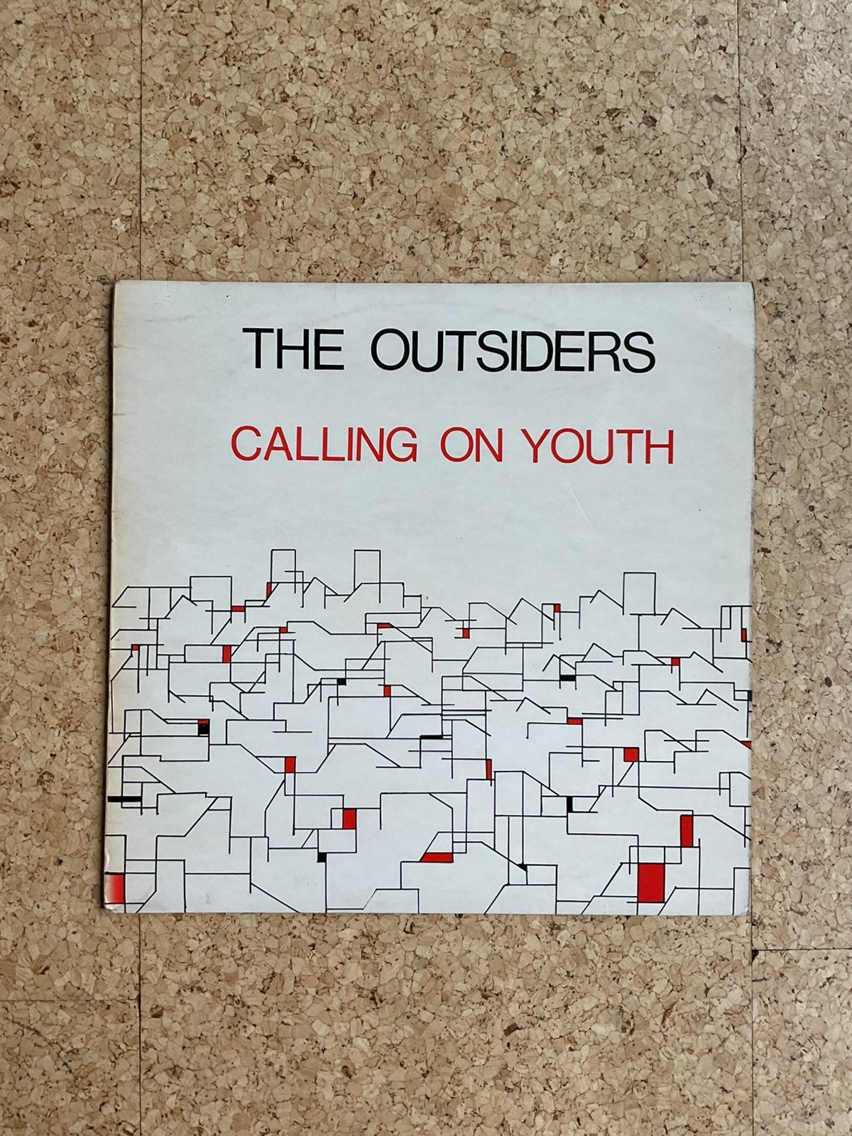 The Outsiders ‎– Calling On Youth, Ophalen of Verzenden, Zo goed als nieuw, LP
