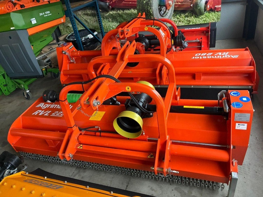 Agrimaster RVL 225 klepelmaaier, Enlèvement