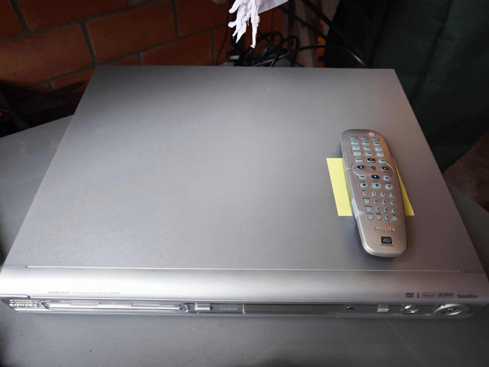 Sony DVDR3360 H, Enlèvement