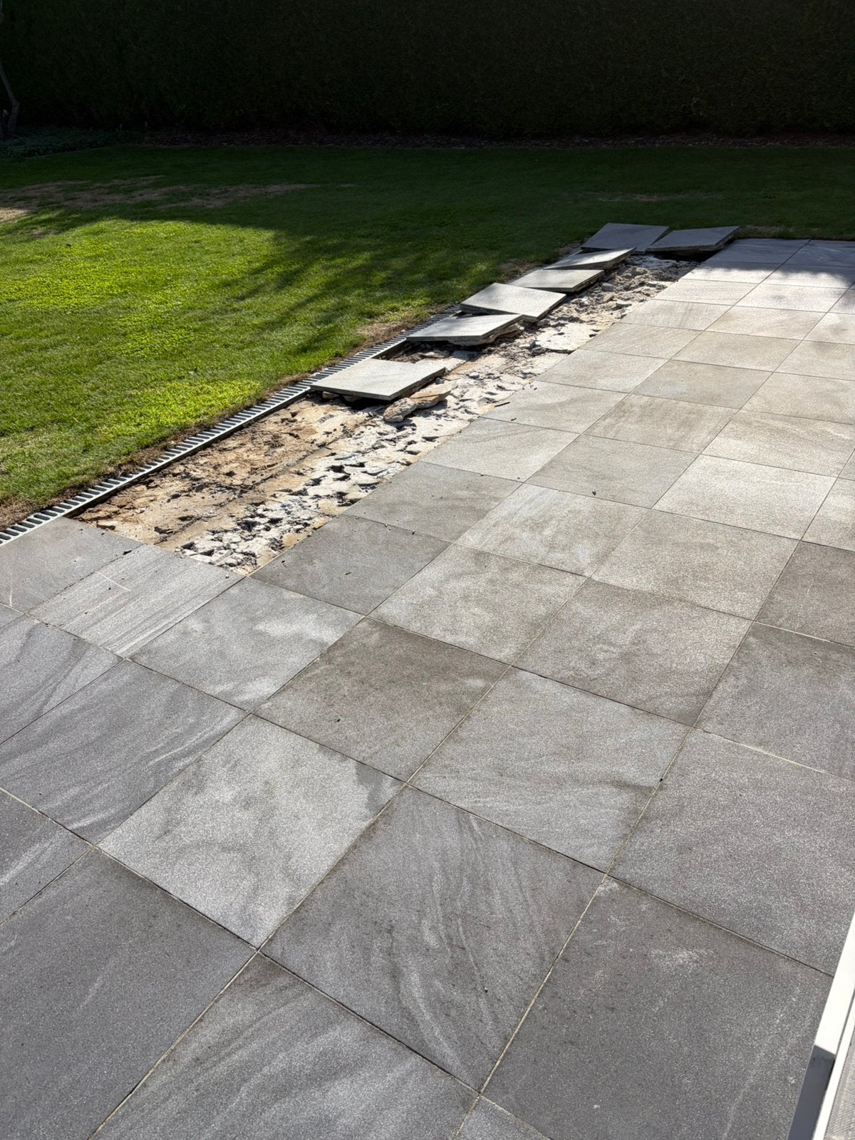 Natuurtegels nog uit te breken, Jardin & Terrasse, Pavé & Dalles, Tuiles de terrasse, Utilisé, 10 m²² ou plus, Enlèvement