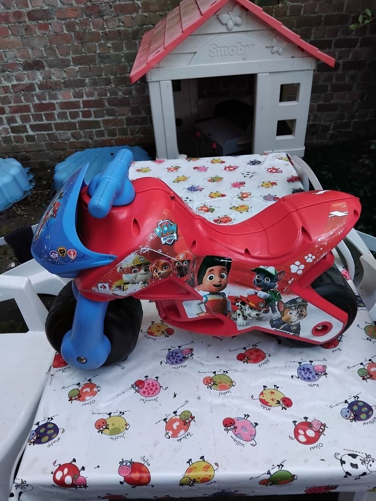 Paw Patrol-motorfiets, Kinderen en Baby's, Speelgoed |Speelgoedvoertuigen, Ophalen, Gebruikt