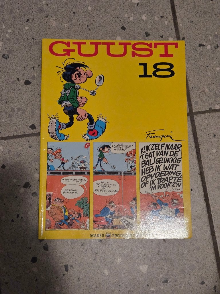 Guust Flater - 18, Eén stripboek, Ophalen, Zo goed als nieuw, FRANQUIN