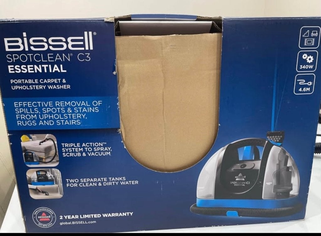 Tapijt en bekledingsreiniger bissell, Enlèvement, Comme neuf, Autres marques