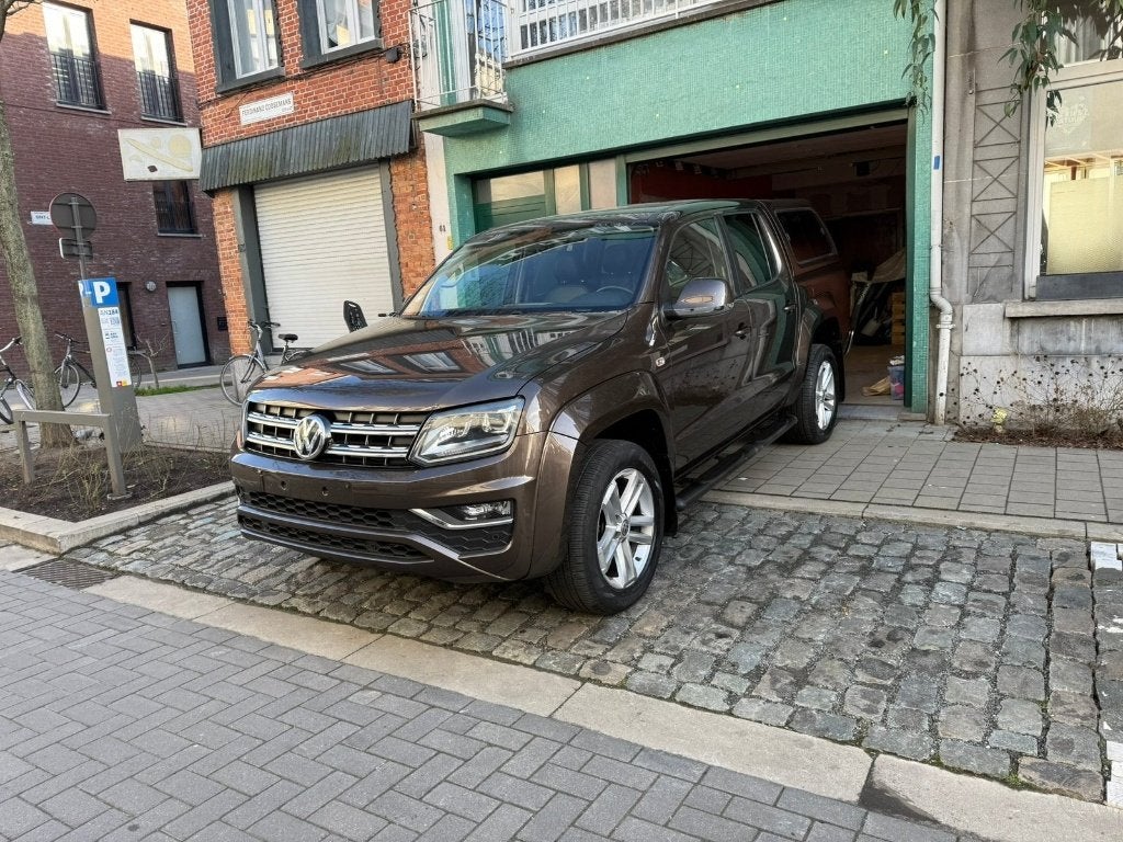 VW AMAROK/3.0 TDI V6/EURO 6 B/AUTOMATIQUE/OPTIONS COMPLÈTES, Autos, Volkswagen, Cuir, Achat, 6 portes, Euro 6