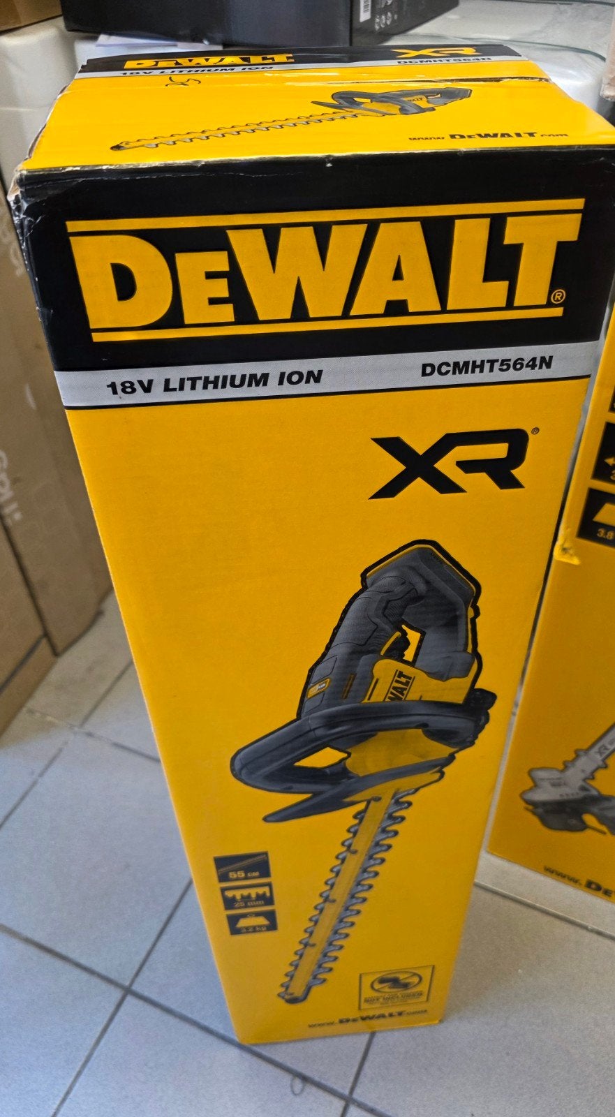 DeWALT DCMHT564N Accu heggenschaar 55cm, Ophalen of Verzenden, Nieuw, Accu, Dewalt