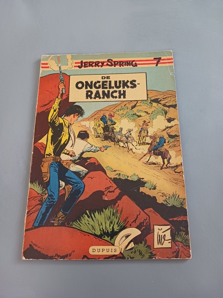Jerry Spring nr. 7, de Ongeluksranch 1st dr. goede staat, Enlèvement ou Envoi