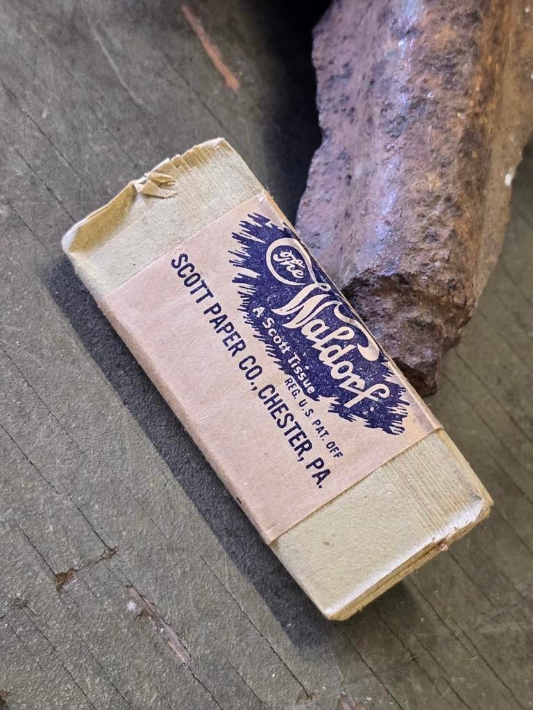 Papier toilette Waldorf K Ration américain de la Seconde Gue, Enlèvement ou Envoi