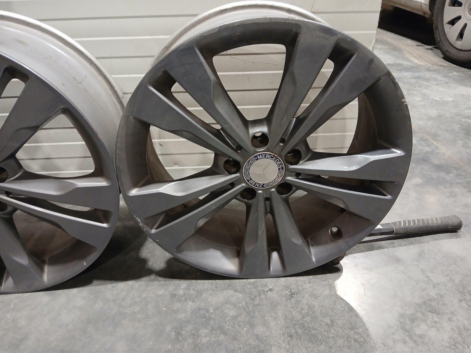 4 originele Mercedes CLA 18 inch velgen, Auto-onderdelen, Ophalen, 18 inch, Gebruikt, Velg(en)