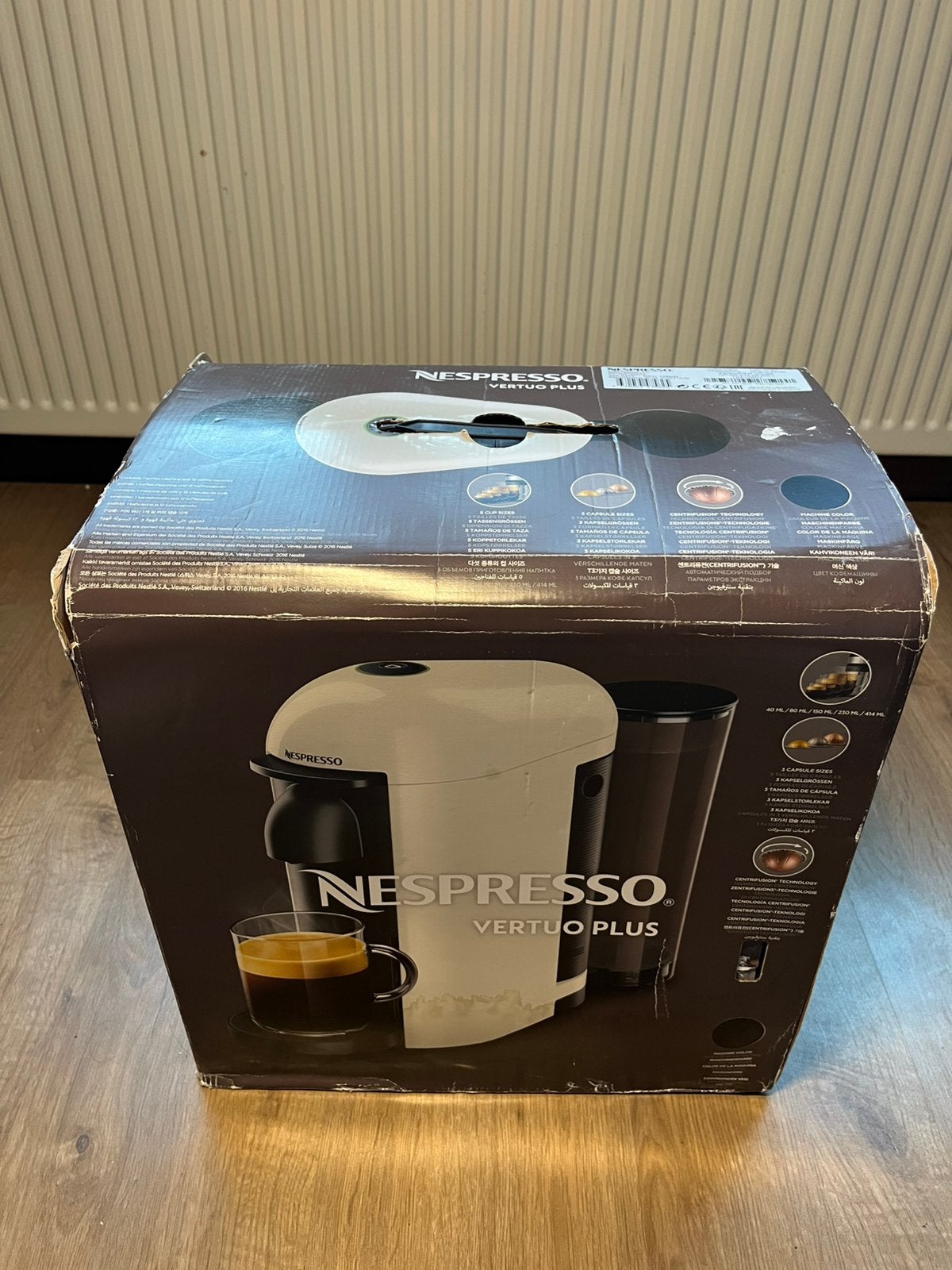 Nespresso Vertuo Plus – Machine à café, Enlèvement, Comme neuf, Nespresso