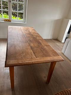 eiken kloostertafel, Ophalen