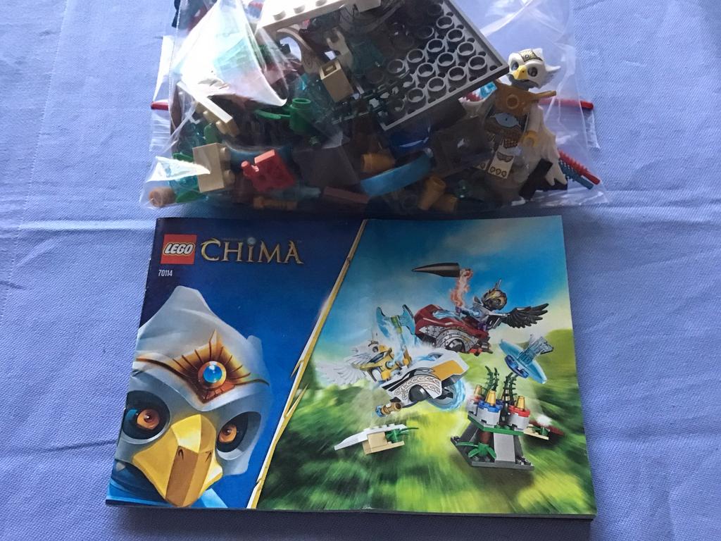 Lego chima sky joust B, Ophalen of Verzenden, Zo goed als nieuw, Compleet, Lego