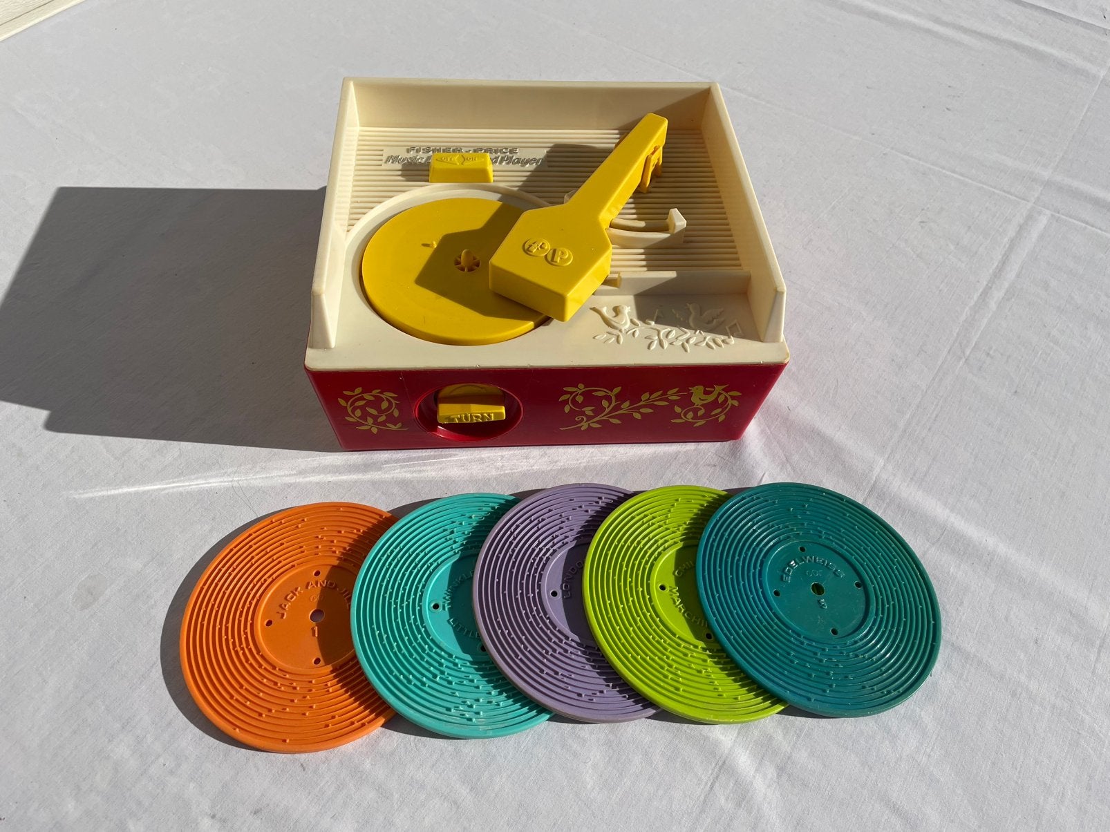 Fisher price 995 platenspeler, Ophalen of Verzenden, Gebruikt