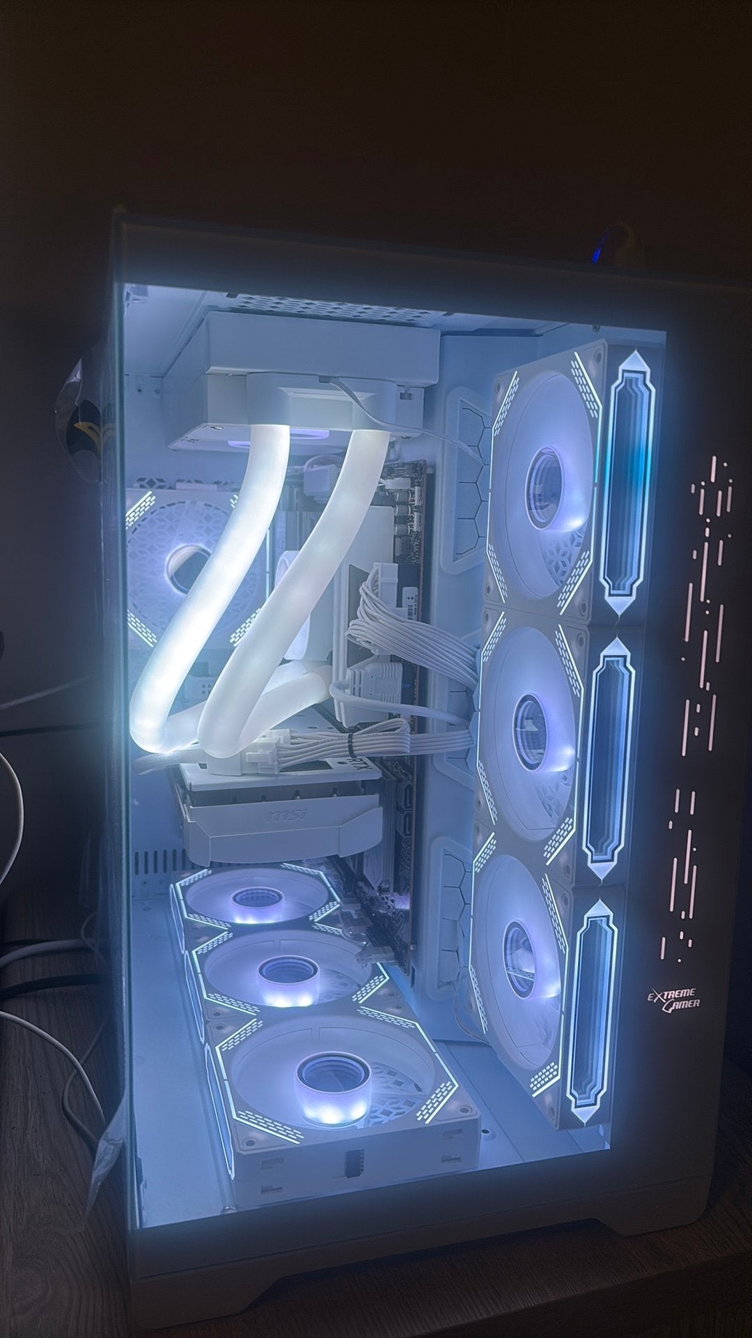 Extremegamer X white level 3+ AMD 3TB, Informatique & Logiciels, Refroidisseurs d'ordinateur, Enlèvement, Comme neuf