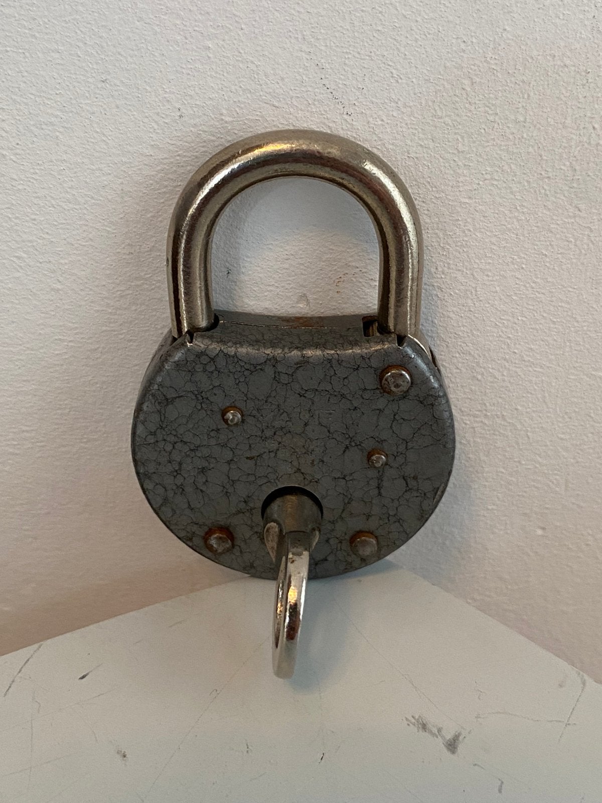 Yale vintage hangslot, Vintage, Ophalen of Verzenden, Zo goed als nieuw, Metaal